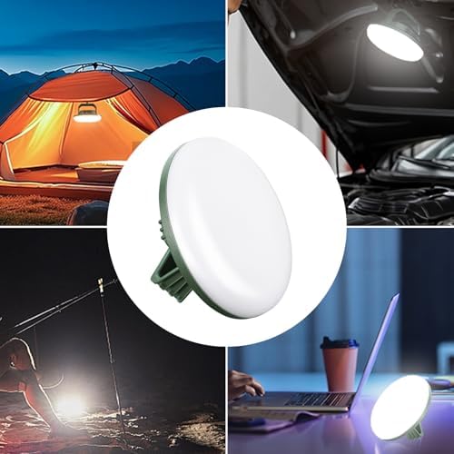 VAVOFO 42W 4000LM LED Camping Lantern Rechargeable, 10,000mAh Power Bank, 3 Lighting Modes, IP65 Waterproof Flashlight , Portable Tent Light with Magnetic Base for Emergencies & Holiday Fun