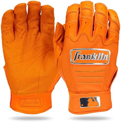 Franklin Sports MLB Baseball Batting Gloves - CFX Pro Adult + Youth Batting Glove Pairs - Baseball + Softball Batting Gloves - Multiple Sizes + Colors
