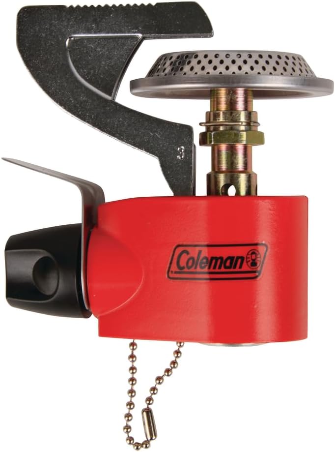 Coleman Classic 1-Burner Backpacking Stove, Portable Lightweight Camp Stove with Adjustable Burner & Pressure Control, 10,000 BTUs of Power for Camping, Backpacking, Tailgating, & More