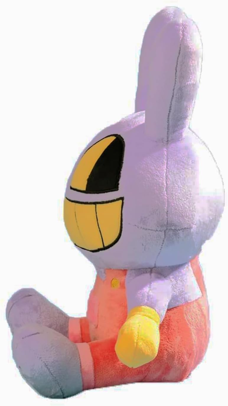 SAJISP The Amazing Digital Circus Plush,10" Jax Plushies Toy Gift, Cute Stuffed Figure Doll for Kids and Adults, Birthday Halloween Christmas Choice for Boys Girls