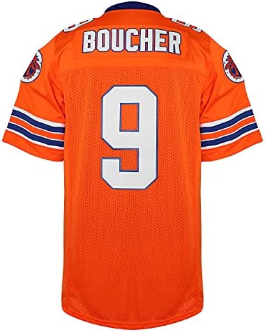 Phoneutrix Bobby Boucher #9 The Waterboy Adam Sandler Movie Mud Dogs Bourbon Bowl Football Jersey
