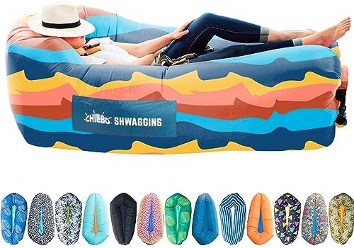 Chillbo Inflatable Couch – Cool Inflatable Chair. Upgrade Your Camping Accessories. Easy Setup is Perfect for Hiking Gear, Beach Chair and Music Festivals.