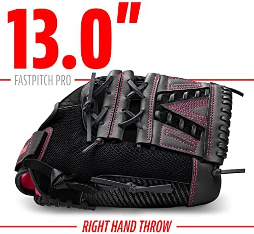 Franklin Sports Girls Softball Glove-Women's Windmill Fastpitch+Slowpitch Softball Glove-Right and Left Hand-Adult