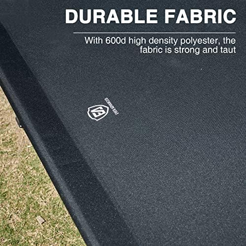 EVER ADVANCED Extra Wide Camping Cot for Adults Oversized XXL Sleeping Cots Folding Cot Bed with Carry Bag, 84.3" L x 41.9" W, Support to 550 lbs