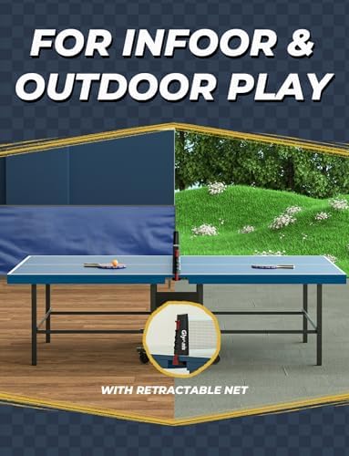 Ping Pong Paddles Set Table Tennis Rackets with Balls, Storage Case for Indoor Outdoor Table Tennis Paddle Game Accessories