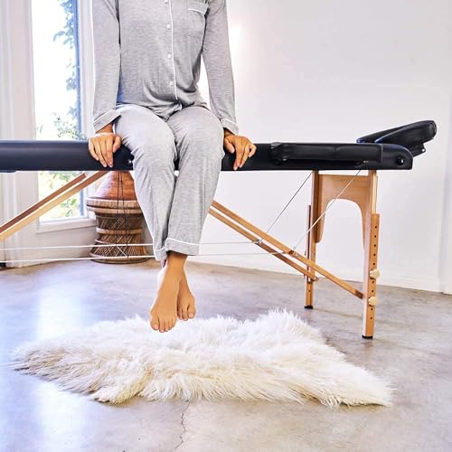 BestMassage Massage Bed Portable Massage Table 24 inche Wide Lash Bed Heigh Adjustable 2 Folding Spa Table with Non-Woven Bag for Spa Footmassage Facial CareSpa Tattoo