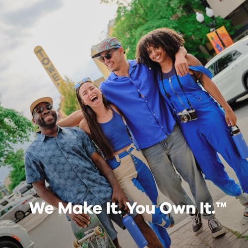 HYDRO FLASK Wide Mouth vacuum insulated stainless steel water bottle with leakproof closeable straw lid for cold water drinks, sports, travel, car and school