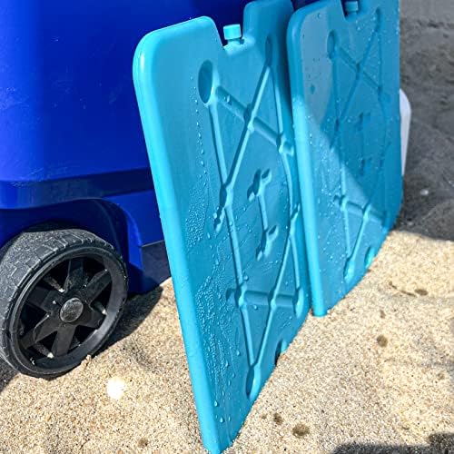 Kona XL Large Cooler Ice Pack - Reusable Long Lasting Dry Ice Packs, 10x13 Inch, 25 Min Freeze