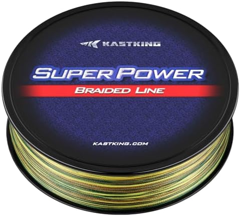 KastKing SuperPower Braided Fishing Line - Abrasion Resistant Braided Lines – Incredible Superline – Zero Stretch – Smaller Diameter – A Must-Have!