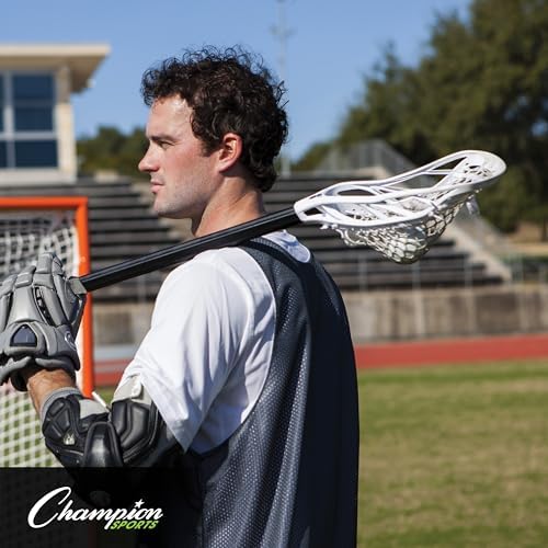 Champion Sports Lacrosse Balls: Official Size Sporting Goods Equipment for Professional, College & Grade School Games, Practices & Recreation - NCAA, NFHS and SEI Certified