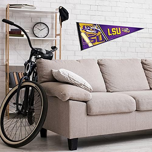 Rico Industries NCAA Primary 12" x 30" Felt Wall Décor Pennant - Great for Home/Bed Room/Man Cave Décor