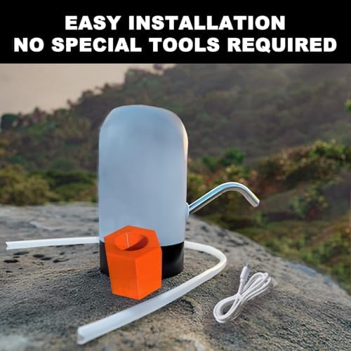 Water Pump Faucet Adapter Kit for Scepter,Camping Water Jug with Spigot for Camping and Emergency Water Jugs for Scepter Brand 10L 20L Jerry Can