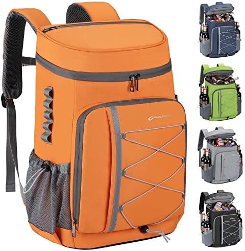 Maelstrom Cooler Backpack - 35/50 Can Insulated Soft Cooler Lunch Bag for Camping, Beach, Hiking & Shopping