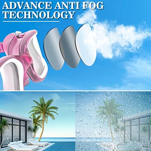 WIN.MAX Polarized Swimming Goggles Swim Pool Goggles Anti Fog Anti UV No Leakage Clear Vision for Men Women Adults Teenagers