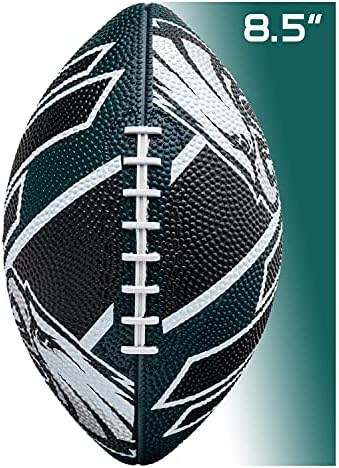 Franklin Sports NFL Team Footballs - Rubber Youth Mini Footballs for All NFL Teams - Kids Junior 8.5" Football - Official NFL Licensed Footballs