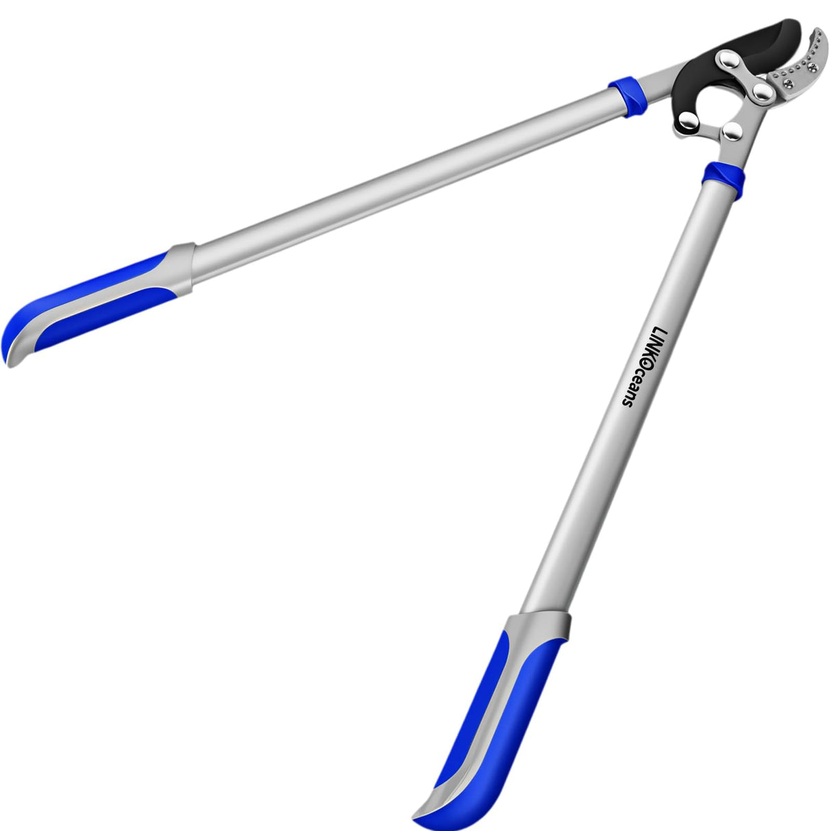 LINKOceans Loppers for Tree Trimming with Compound Action, 30 Inch Tree Trimmer, Thick Branch Cutter with ⌀ 2 Inch Cutting Capacity, Chops Thick Branches with Ease