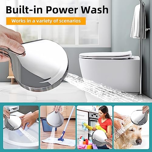 Cobbe Filtered Shower Head with Handheld, High Pressure 9 Spray Mode Showerhead with Filters, detachable shower head, Water Softener for Hard Water Remove Chlorine and Harmful Substance, Chrome