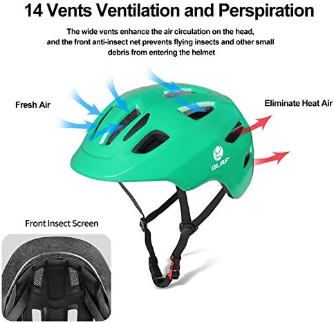 GLAF Baby Bike Helmet Infant Helmet for Toddler 1 Year Old and up Girls Boys Multi Sport Adjustable for Scooter Bicycle Kids Youth Child Skateboard Safety Cycling