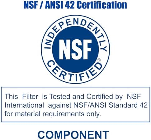 Fil-Fresh 6-Pack Water Filter Replacement for PUR, PUR PLUS Faucet Water Filtration System, NSF Certified, Replace Mineral Core Faucet Mount Water Filter