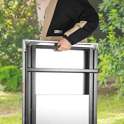 Foldable Grill Table with Extra Storage Bottom Shelf, Outdoor Indoor Foldable Outdoor Grill Stand Table with Garage Rack & Tissue Holder,Easy Set-up, 30" x 24", Silver