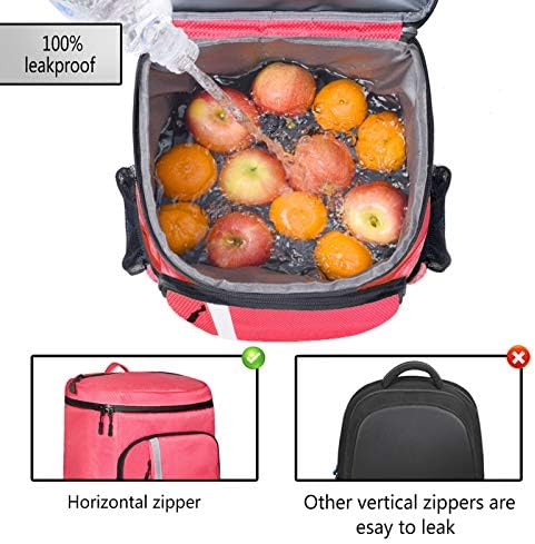 FORICH Backpack Cooler Leakproof Insulated Waterproof Backpack Cooler Bag, Lightweight Soft Beach Cooler Backpack for Men Women to Work Lunch Picnics Camping Hiking, 30 Cans
