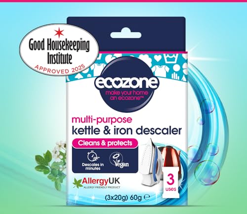 Ecozone Kettle & Iron Descaler (3x20g)
