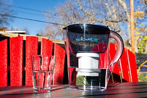 Epic Water Filters REPLACEMENT FILTER/Compatible with Epic Pure Water Pitcher/Removes Fluoride, Lead, Forever Chemicals, Heavy Metals, Chemicals, Industrial Pollutants/Filters 150 Gallons