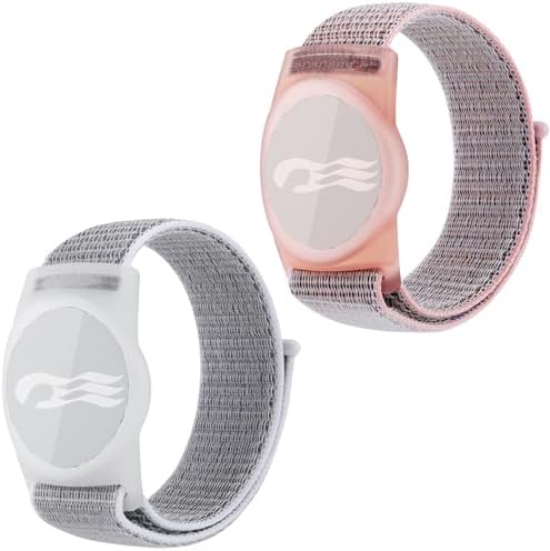 2 Packs Princess Cruise Medallion Holder,Compatible For Princess Cruise Medallion,Breathable Hook&Loop Nylon Sport Style