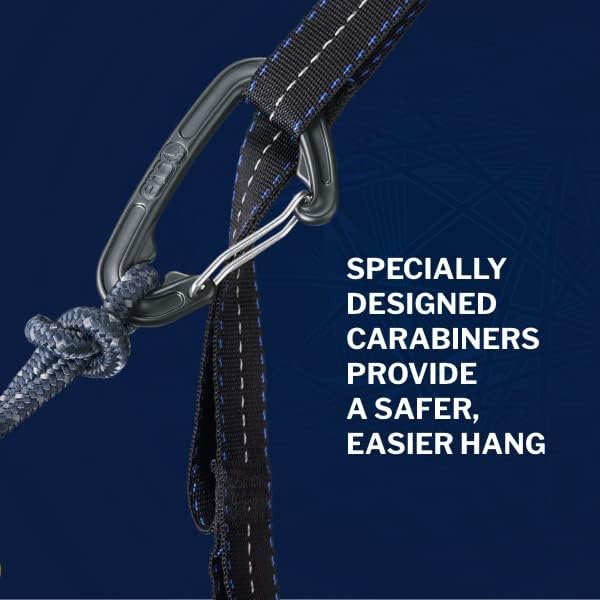 ENO DoubleNest Hammock - Lightweight, Portable, 1 to 2 Person Hammock - for Camping, Hiking, Backpacking, Travel, a Festival, or The Beach - Olive/Melon