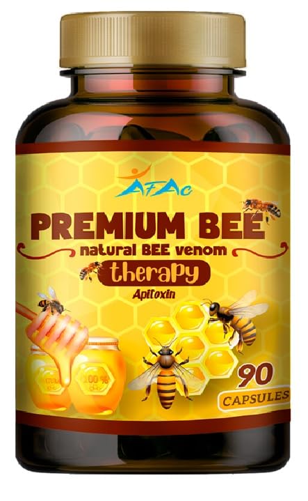 Premium Natural Bee Venom with glucosamine sulfate Veneno Abeja 90 Capsulas Apitoxin Manuka Honey Dietary Supplement