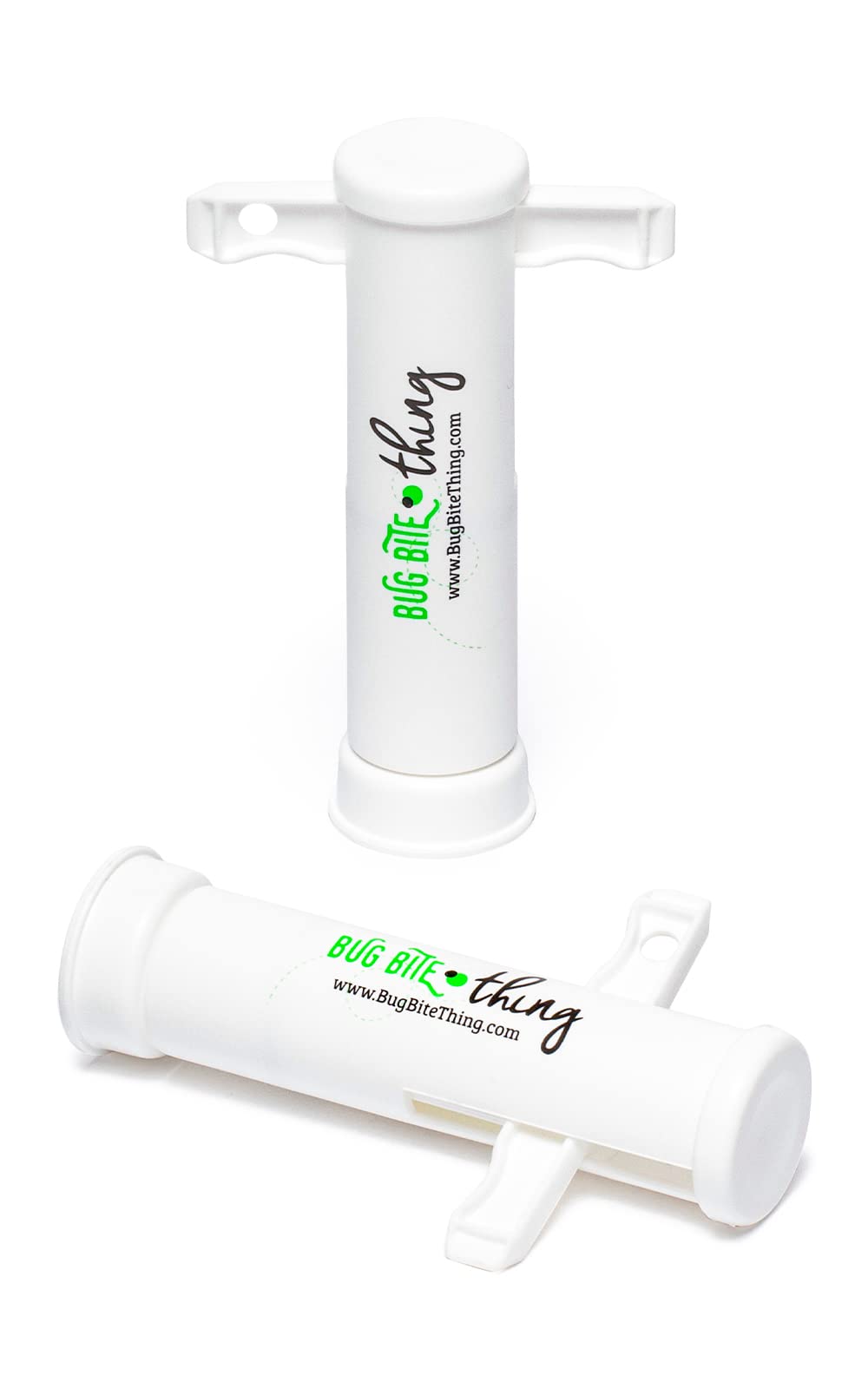 BUG BITE THING Suction Tool - Bug Bites and Bee/Wasp Stings, Natural Insect Bite Relief - White 2-Pack