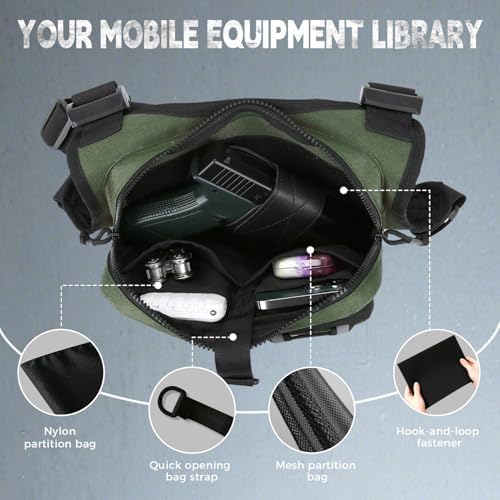 Outdoor Sports Chest Bag for Men, Chest Vest Holster Fits Most Pistols, EDC Travel Chest Pack for Running, Hiking
