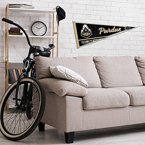 Rico Industries NCAA Classic 12" x 30" Felt Wall Décor Pennant - Great for Home/Bed Room/Man Cave Décor