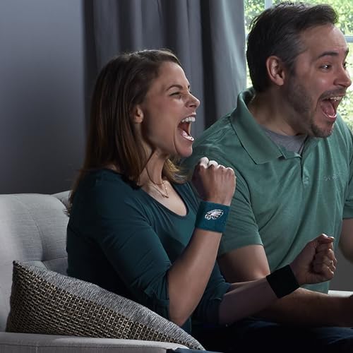 Franklin Sports NFL Team Logo Wristbands - Pair of Youth Wristbands for Costumes and Uniforms