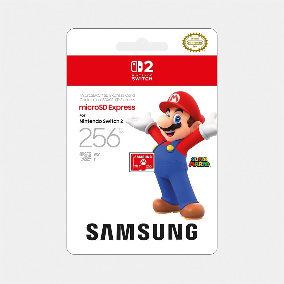 Samsung microSD Express Card – 256GB for Nintendo Switch™ 2