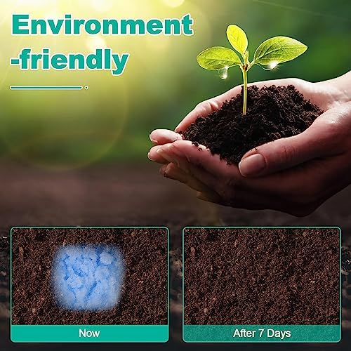 OUMEE 50 Pack Poo Gel for Portable Toilet, Camping Toilet Powder, Eco Absorbent Gel, Portable Urine Packets for Outdoor Camping Recreation Supplies (50)