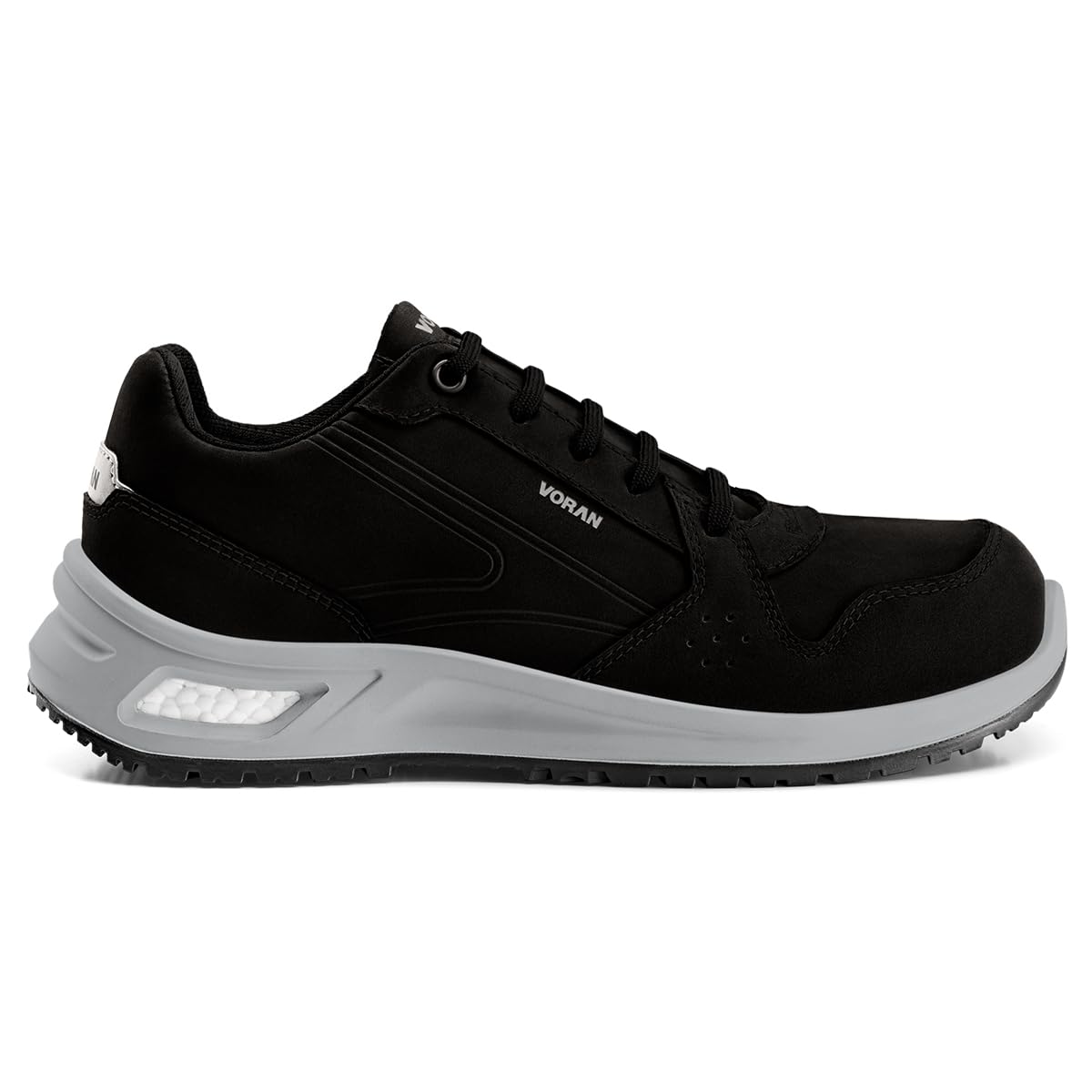 VORAN Sportsafe Energy 610-N09 Alloy Toe EH Work Shoe Black Nubuck 10.5 M