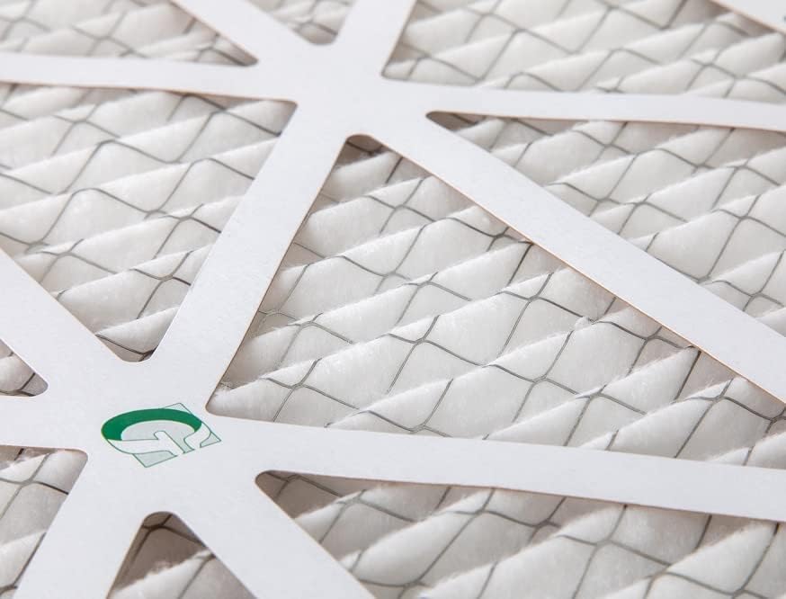 Glasfloss 20x20x2 MERV 10 (FPR 5-6) 2" Inch Pleated Air Filters Box of 6. Actual Size: 19-1/2 x 19-1/2 x 1-3/4