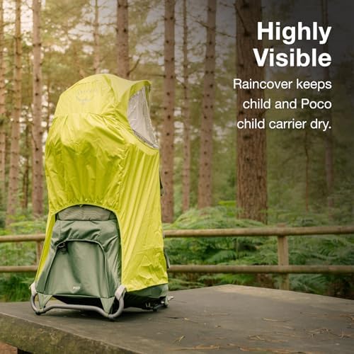 Osprey Poco Carrier Raincover, Limon