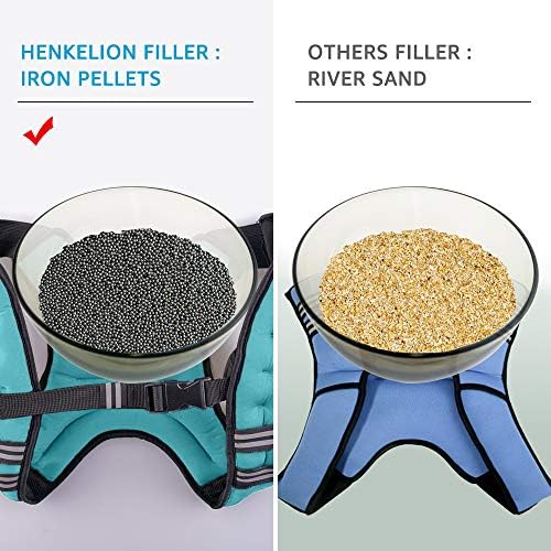 Weighted Vest Weight Vest for Men Women Kids Weights Included, Body Weight Vests Adjustable for Running, Training Workout, Jogging, Walking