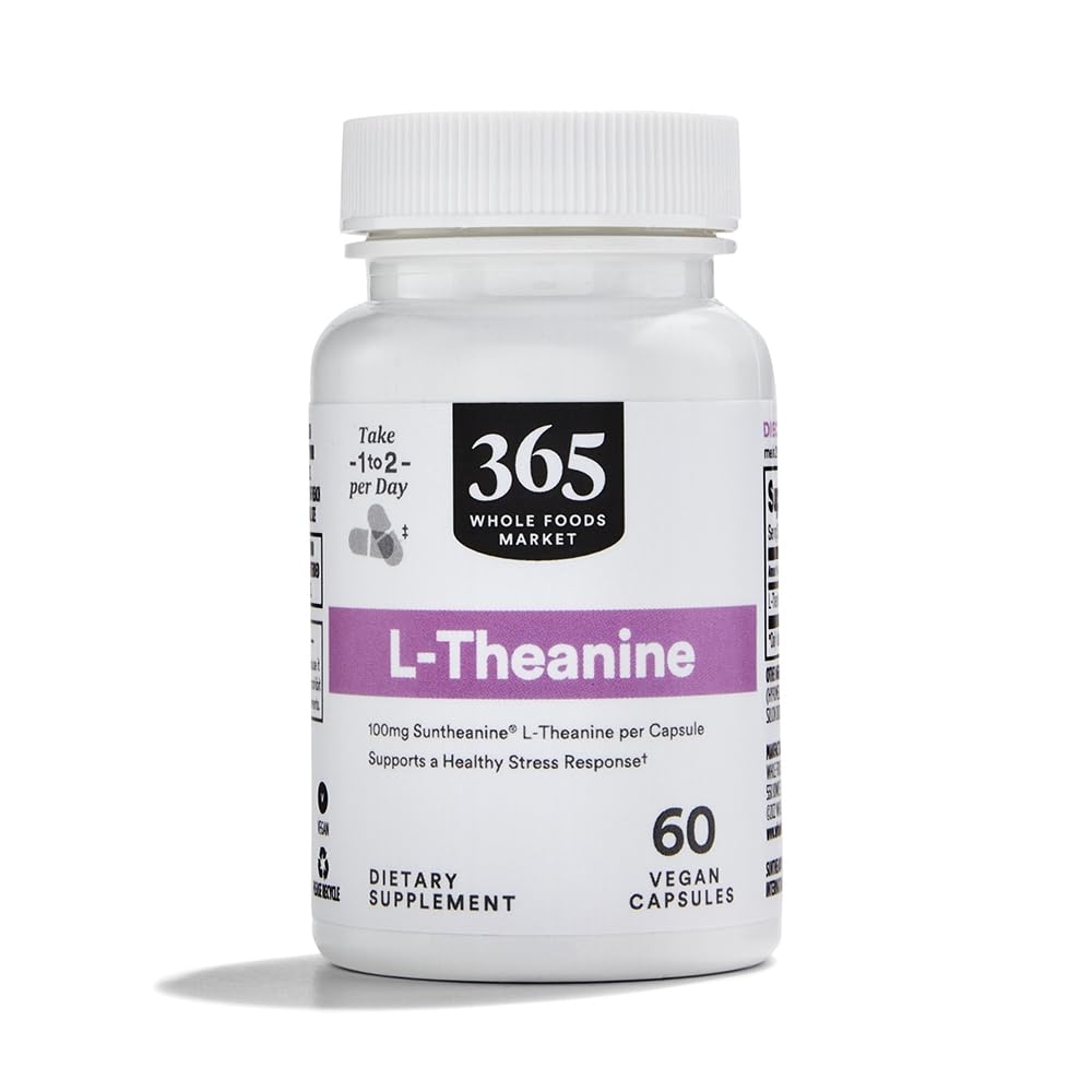 Whole Foods Market, L-Theanine 100 MCG 60 CT