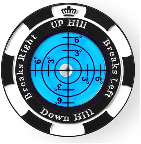 SlopeMaster ProGreen Reader - Golf Ball Marker with High Precision Green Reading Aid Golf Accessories for Men Women