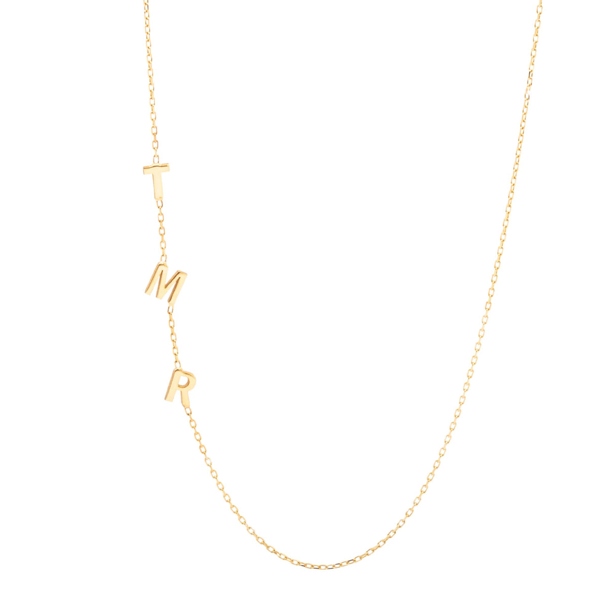 925 Sterling Silver Sideways Initial Necklace, Custom Letter Name Necklace with Symbol, Personalized Jewelry, Gift for Her, Mother's Day Necklace, Christmas Gift