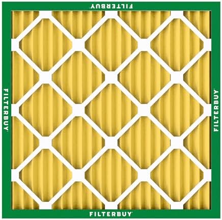 Filterbuy 12x12x1 Air Filter MERV 11 Allergen Defense (4-Pack), Pleated HVAC AC Furnace Air Filters Replacement (Actual Size: 11.75 x 11.75 x 0.75 Inches)