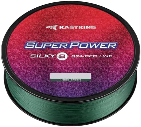 KastKing SuperPower Braided Fishing Line - Abrasion Resistant Braided Lines – Incredible Superline – Zero Stretch – Smaller Diameter – A Must-Have!