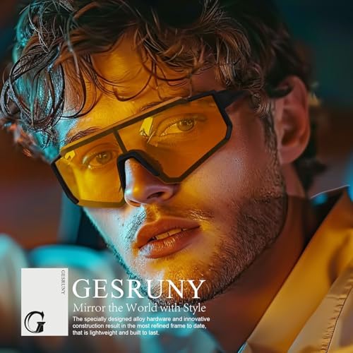 Polarized Sport Sunglasses for Men and Women, Lightweight TR90 Sun Glasses with UV Protection for Cycling Running