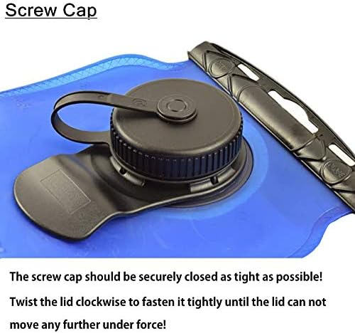 WACOOL 3L 3Liter 100oz BPA Free EVA Hydration Pack Bladder, Leak-Proof Water Reservoir