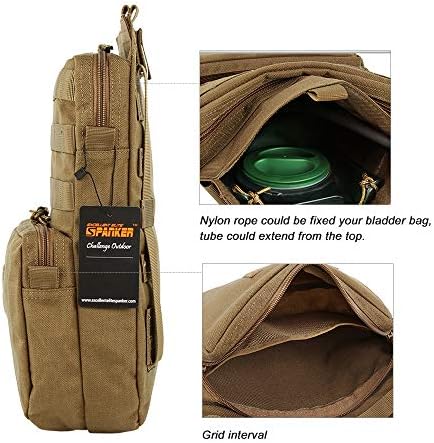 EXCELLENT ELITE SPANKER Tactical MOLLE Hydration Pack for 3L Hydration Water Bladder Molle Vest Accessory