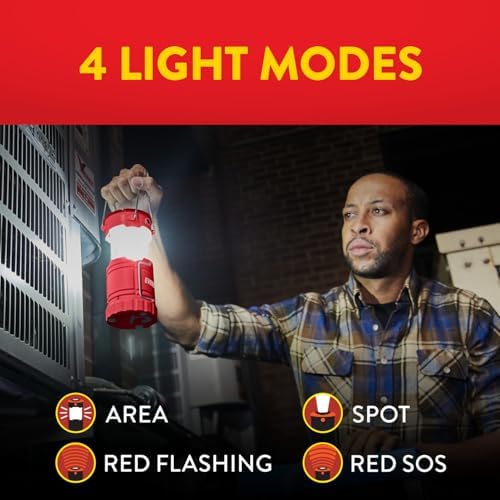 Eveready LED Camping Lantern 360 PRO (3-Pack), Super Bright Tent Lights, Rugged IPX4 Water Resistant LED Lanterns, 100 Hour Run-time (Batteries Included)