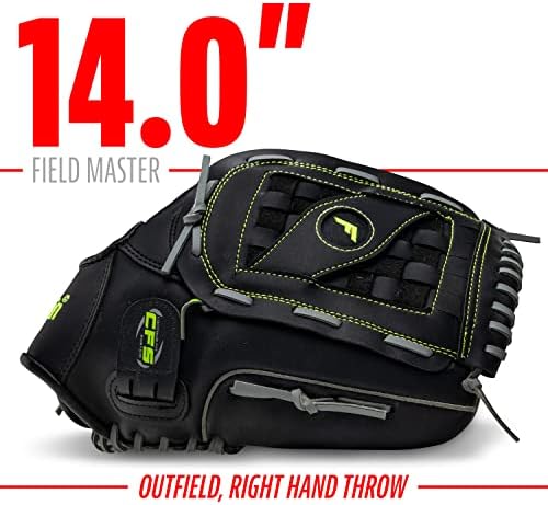 Franklin Sports Baseball + Softball Gloves - Field Master Adult + Youth Baseball + Softball Gloves - Right Hand + Left Hand Gloves - Infield + Outfield Mitts - Multiple Sizes + Colors